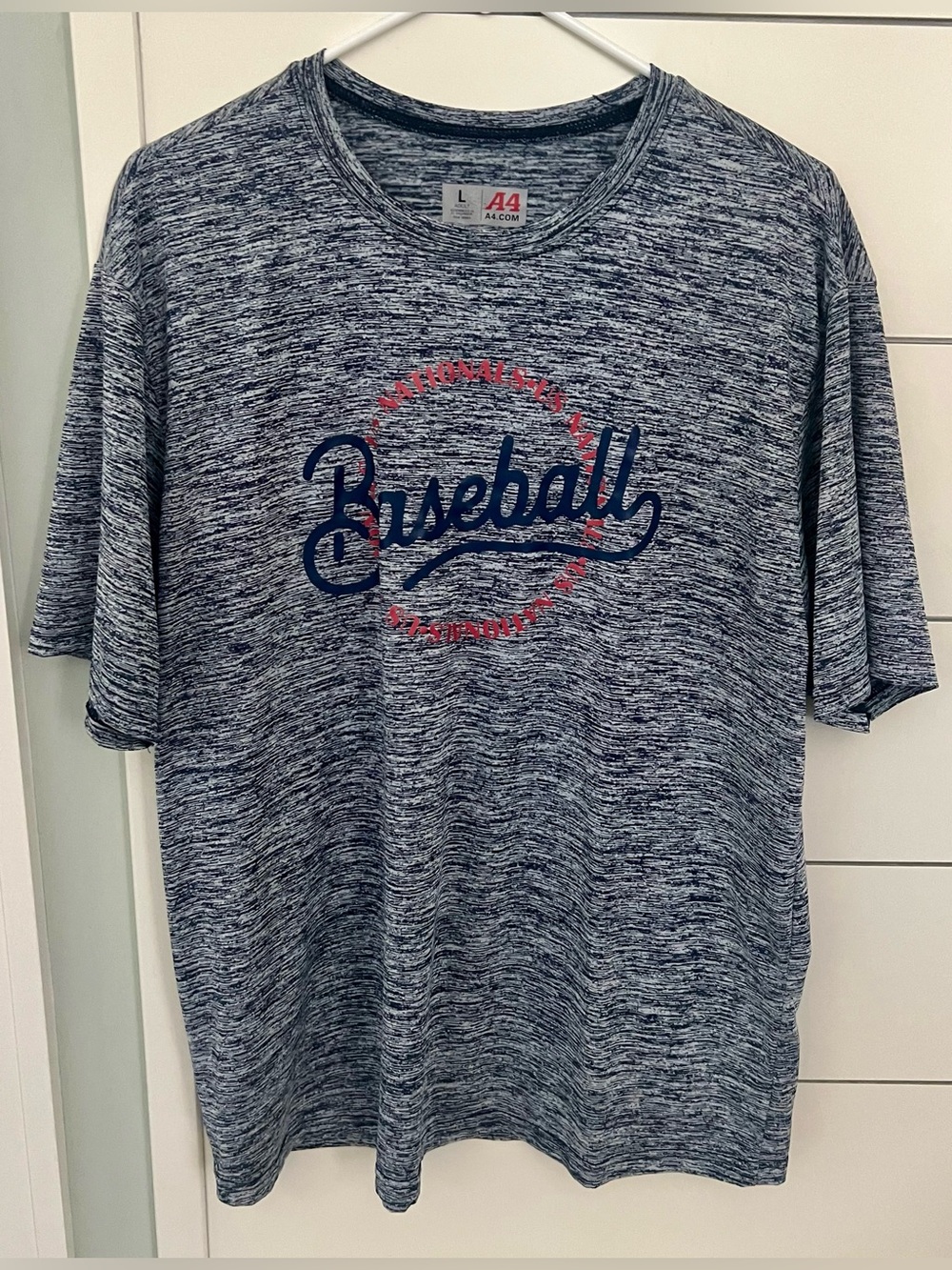 Women’s Heather Heather Blue US Nationals Short Sleeve Tee